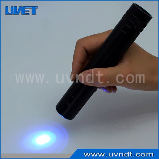 Portable UV LED spot curing lamp